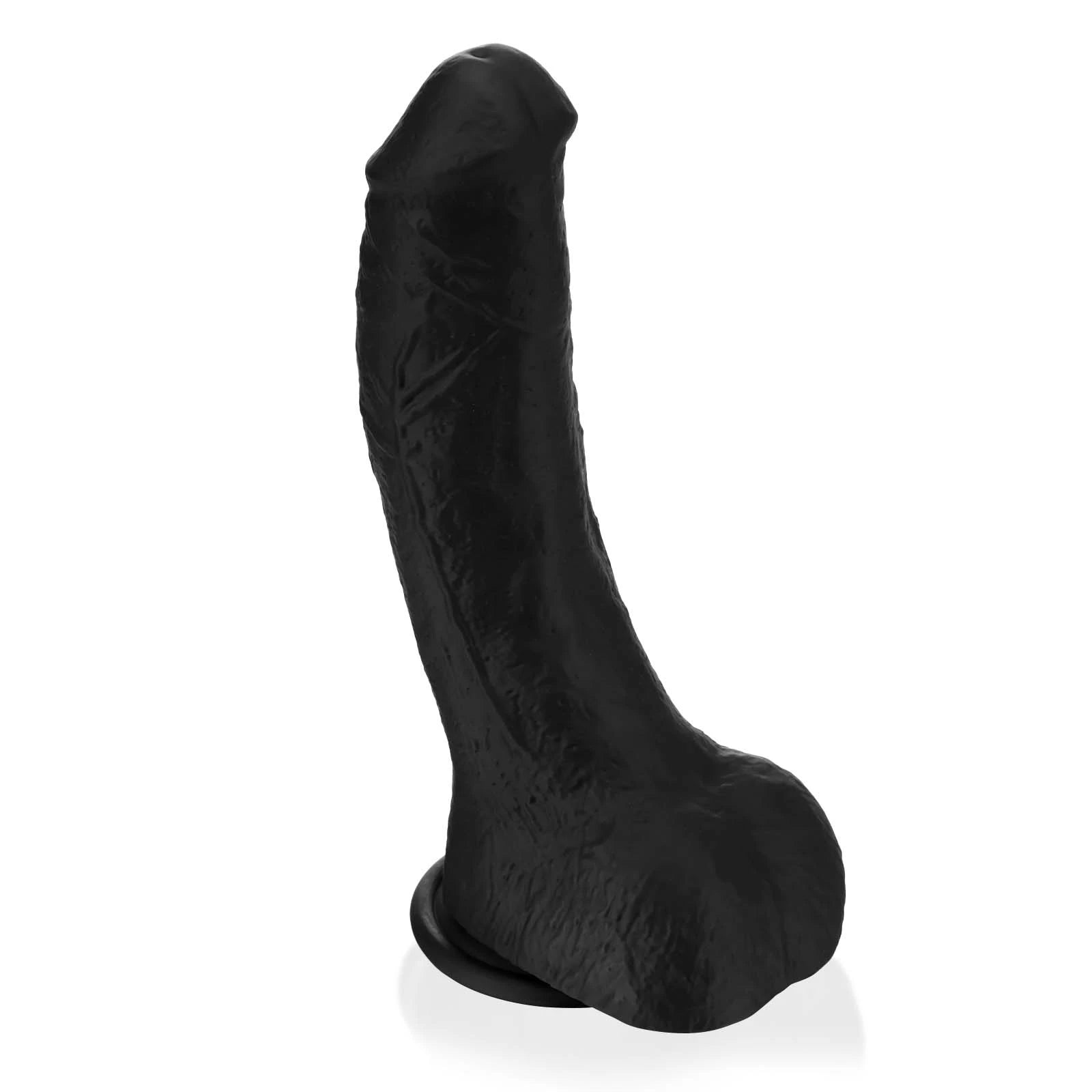 10" Soft Thick Realistic Curved Dildo