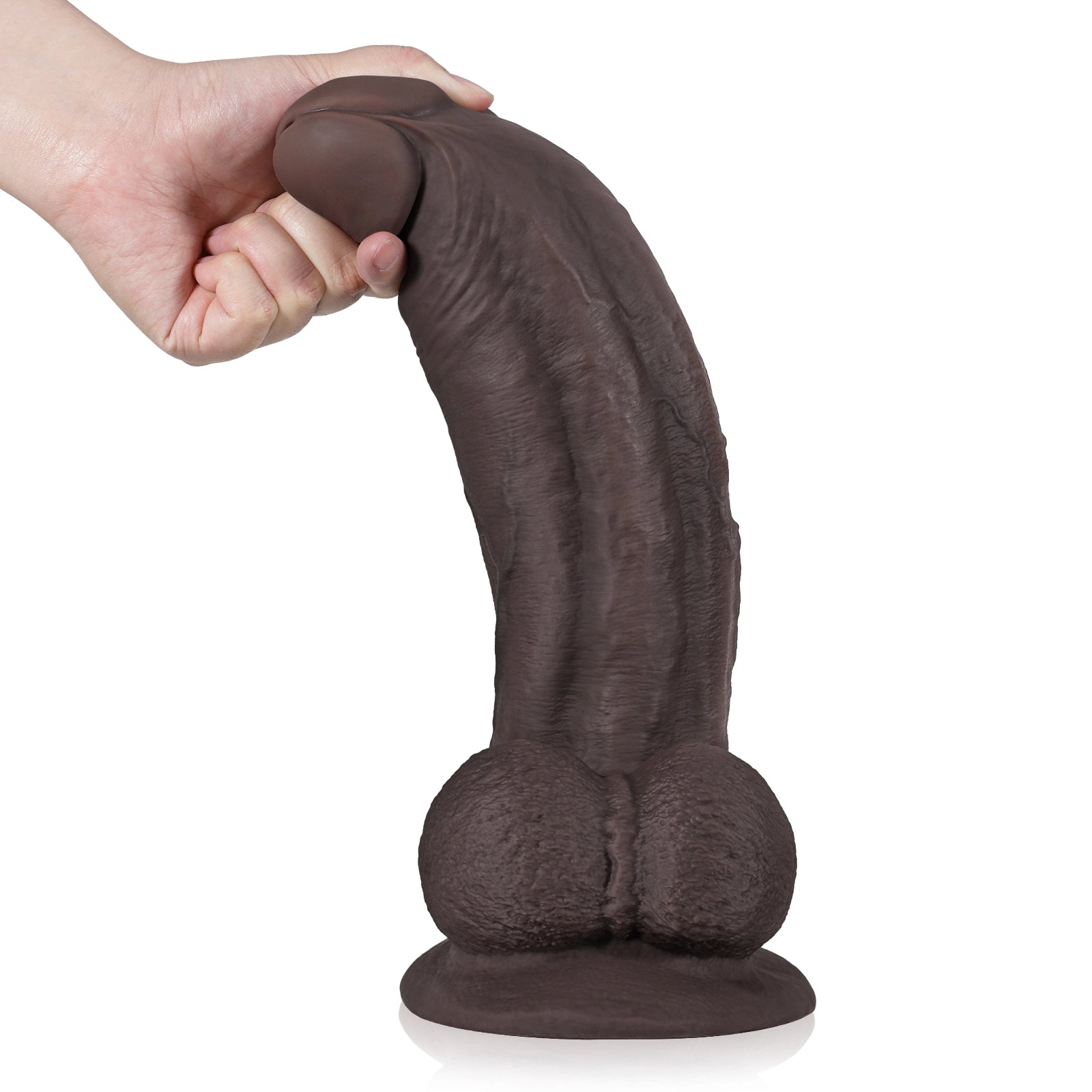 11"-12.6" Soft Skin Silicone BBC Dildo