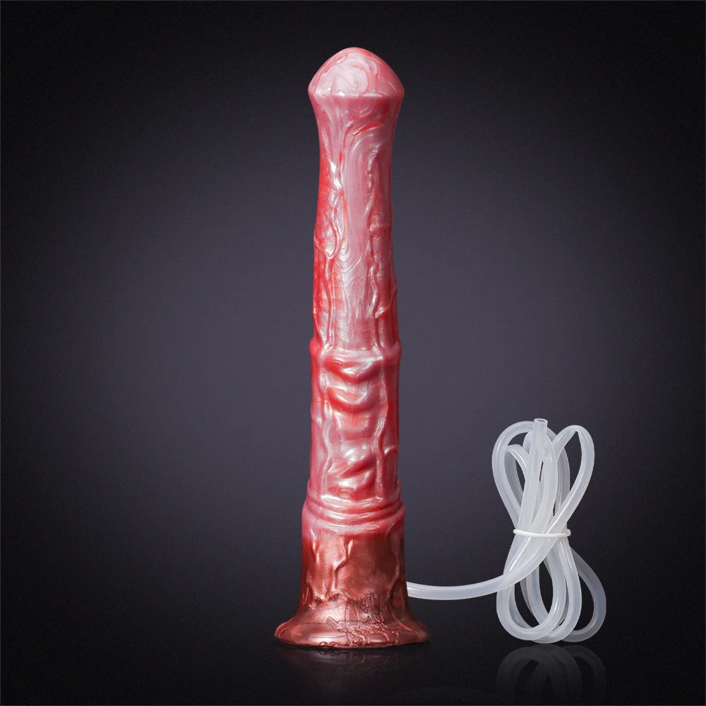 11.61inch Realistic Ejaculation Silicone Horse Dildo
