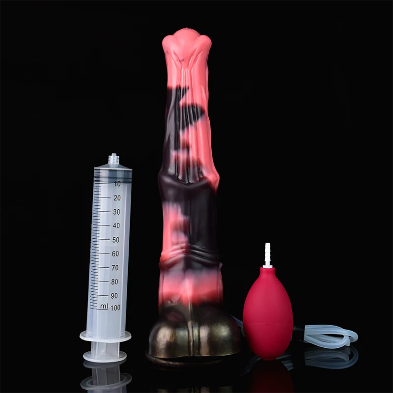 12.2Inch Silicone Ejaculating Horse Dildo