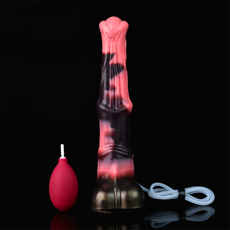 12.2Inch Silicone Ejaculating Horse Dildo