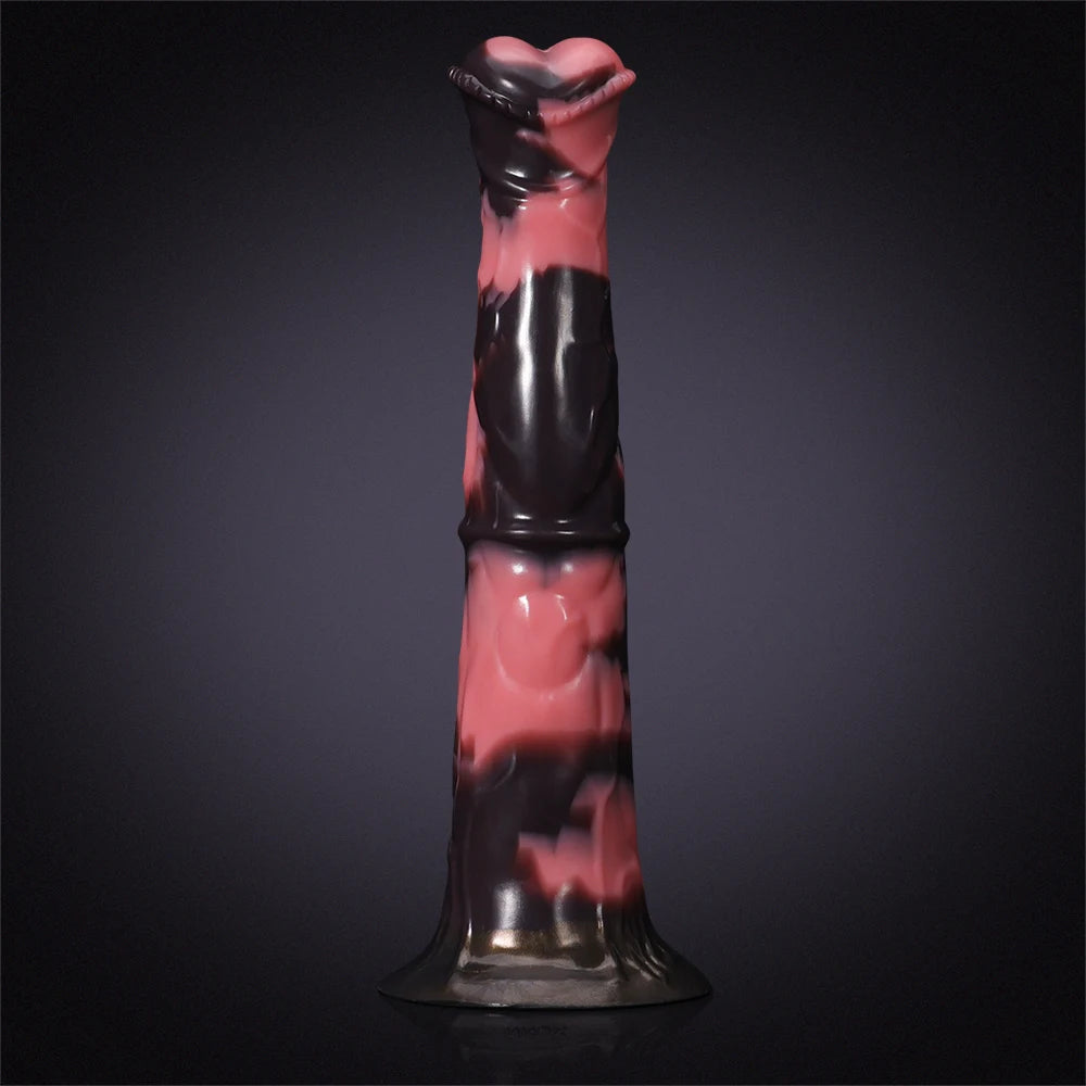 12Inch Ultra Lifelike Trumpet Head Silicone Horse Dildo