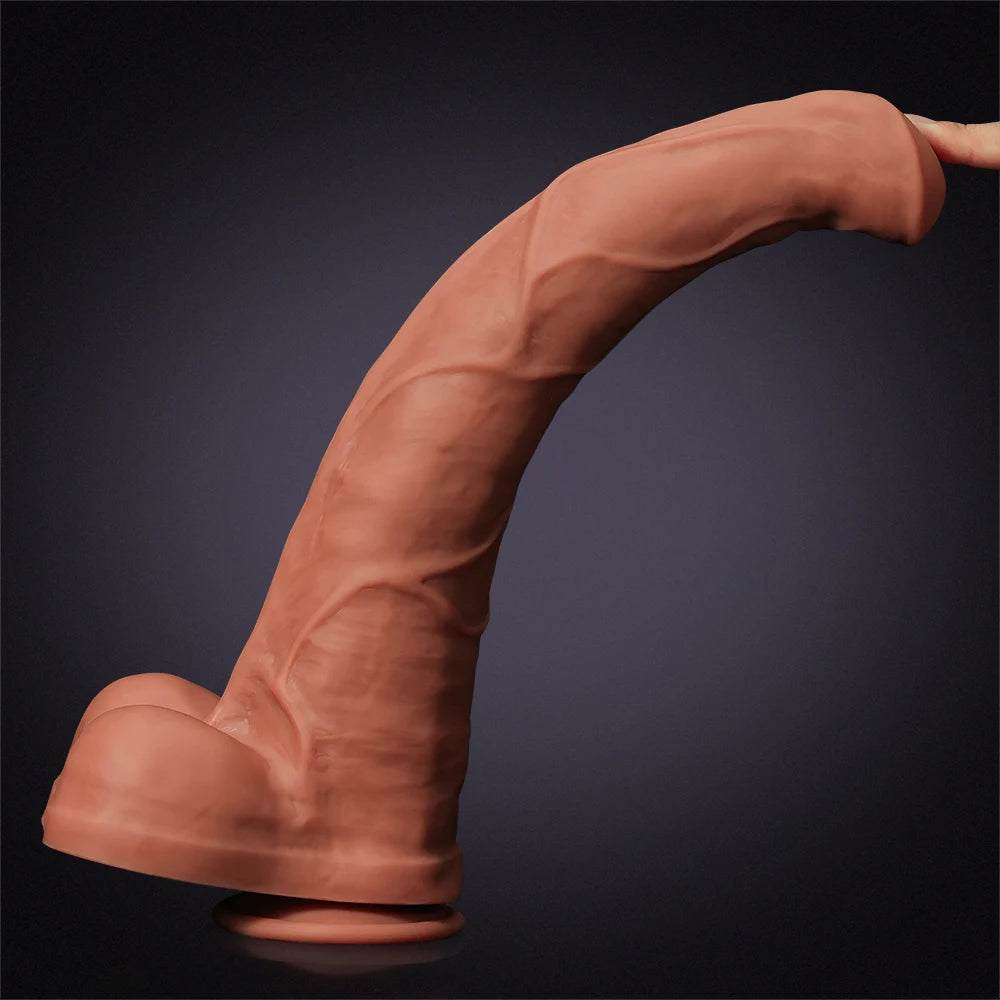 15.15Inch Ultra Long Silicone Big Horse Dildo