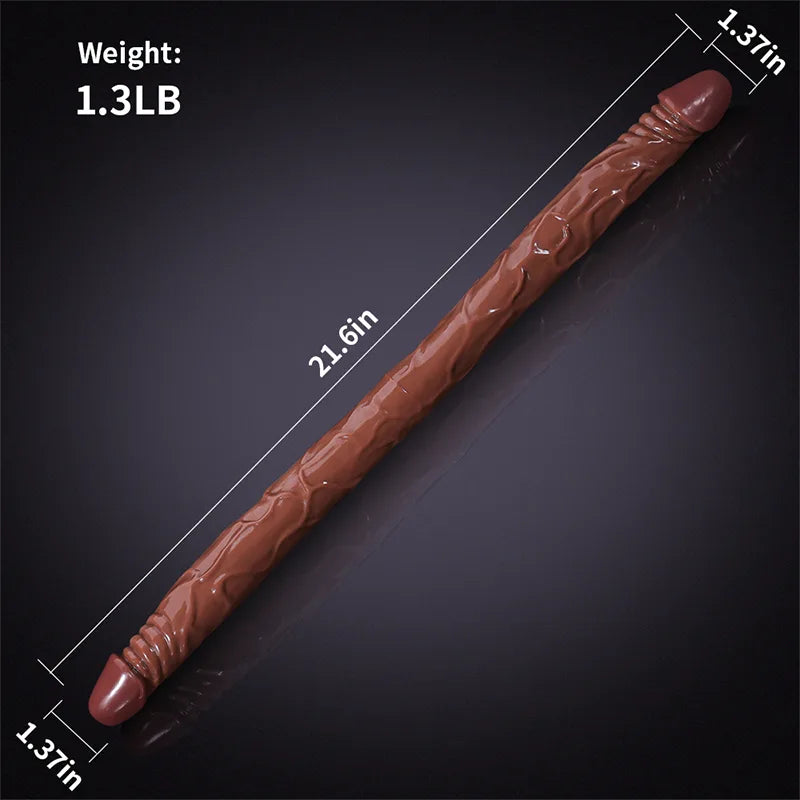 21.6Inch Extra Long Beginner Double Head Dildo