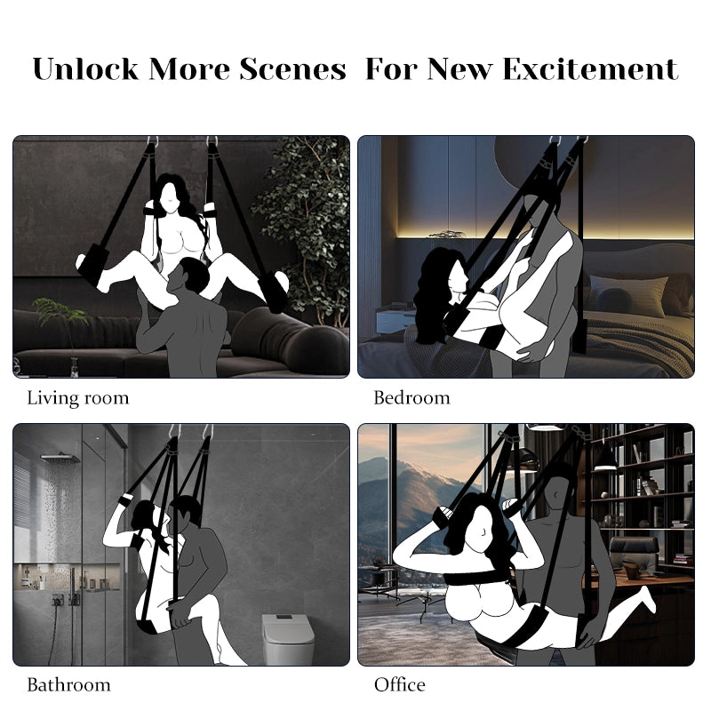 360 Degree Sex Swing for Adults Couple Sex Toys