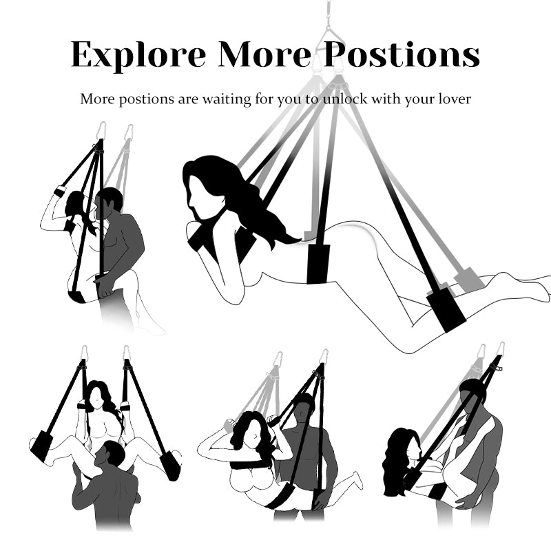 360 Degree Sex Swing for Adults Couple Sex Toys