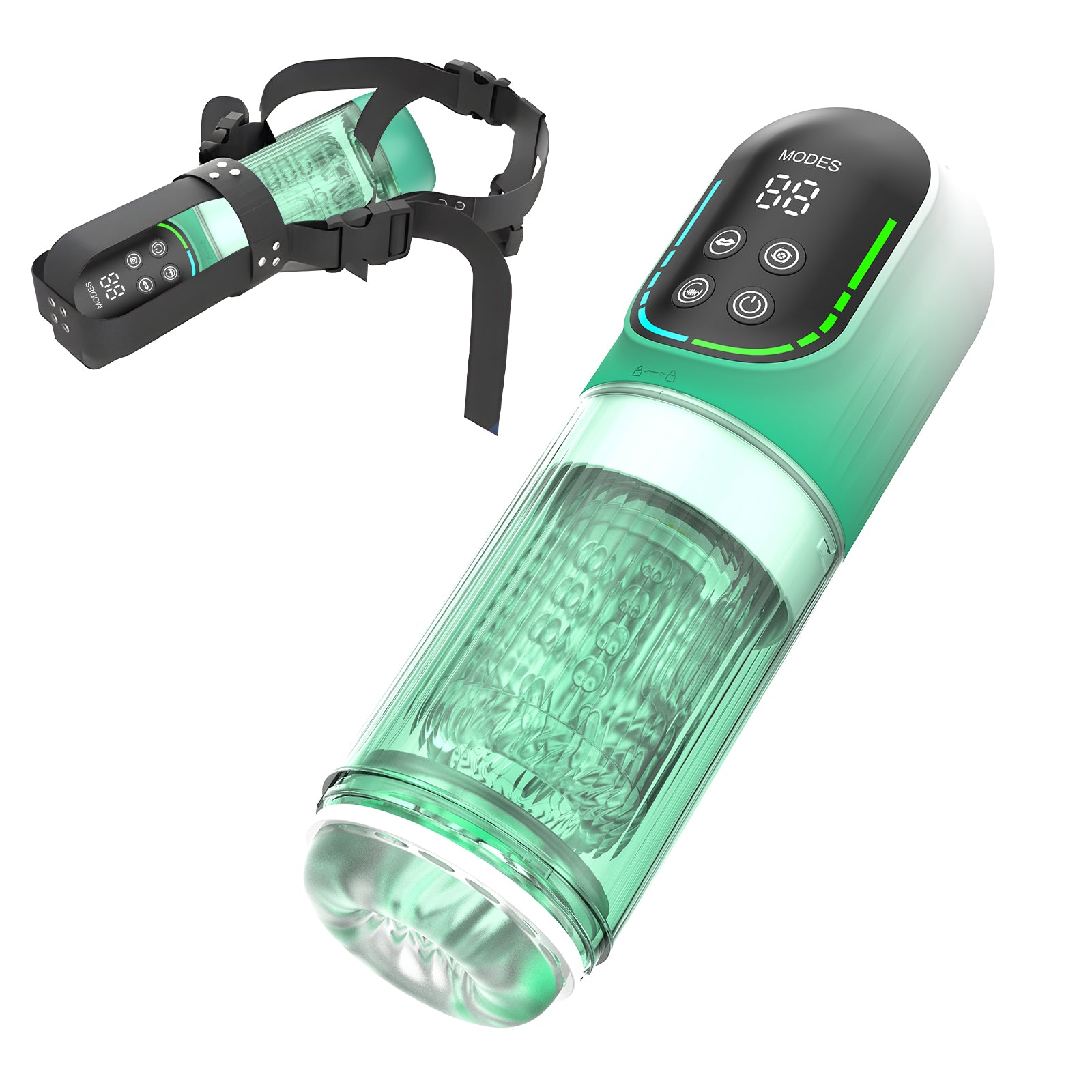 4 In 1 Multi-Function Male Waterproof Automatic Stroker Masturbator