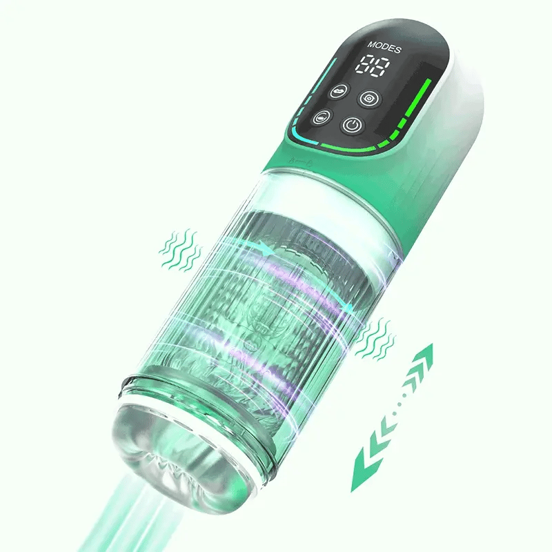 4 In 1 Multi-Function Male Waterproof Automatic Stroker Masturbator