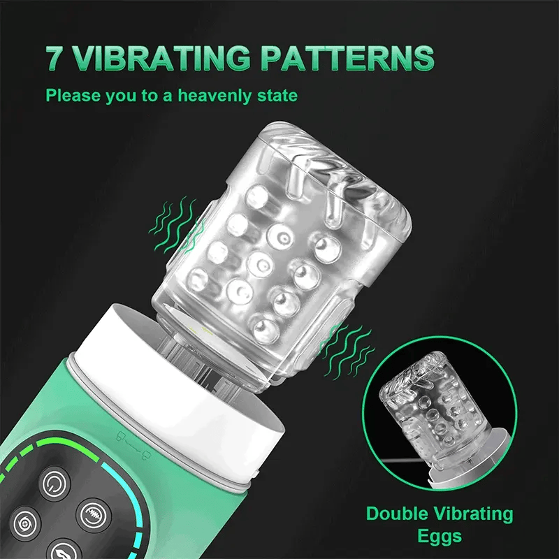 4 In 1 Multi-Function Male Waterproof Automatic Stroker Masturbator