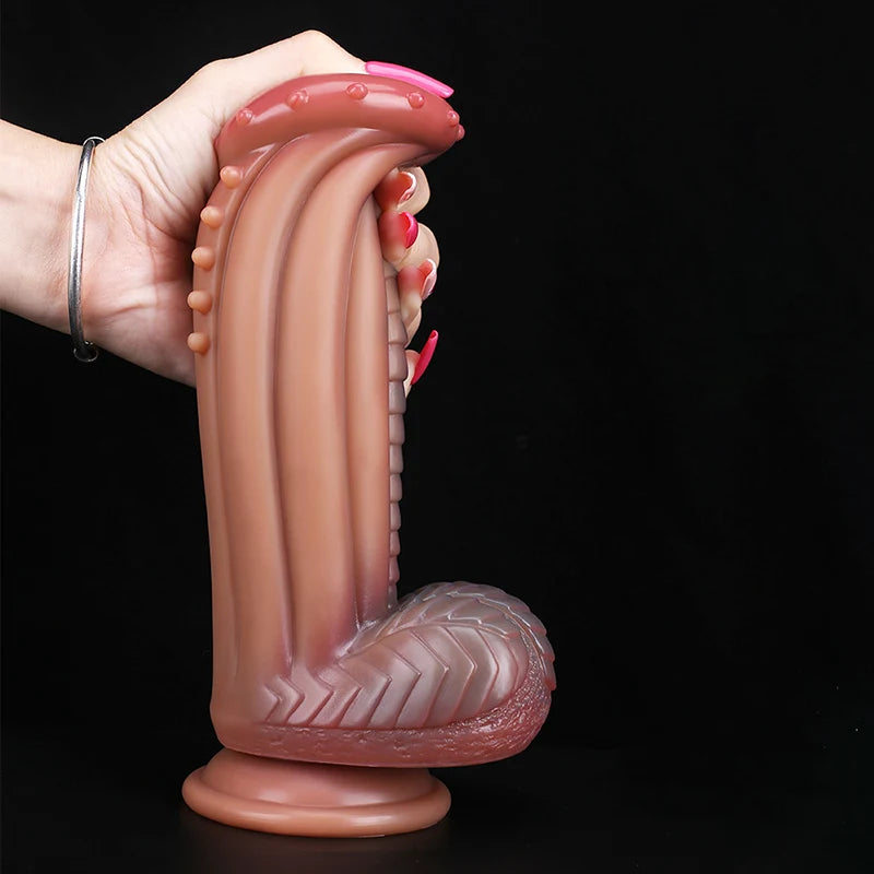 8.27Inch Large Alien Silicone Monster Dildo