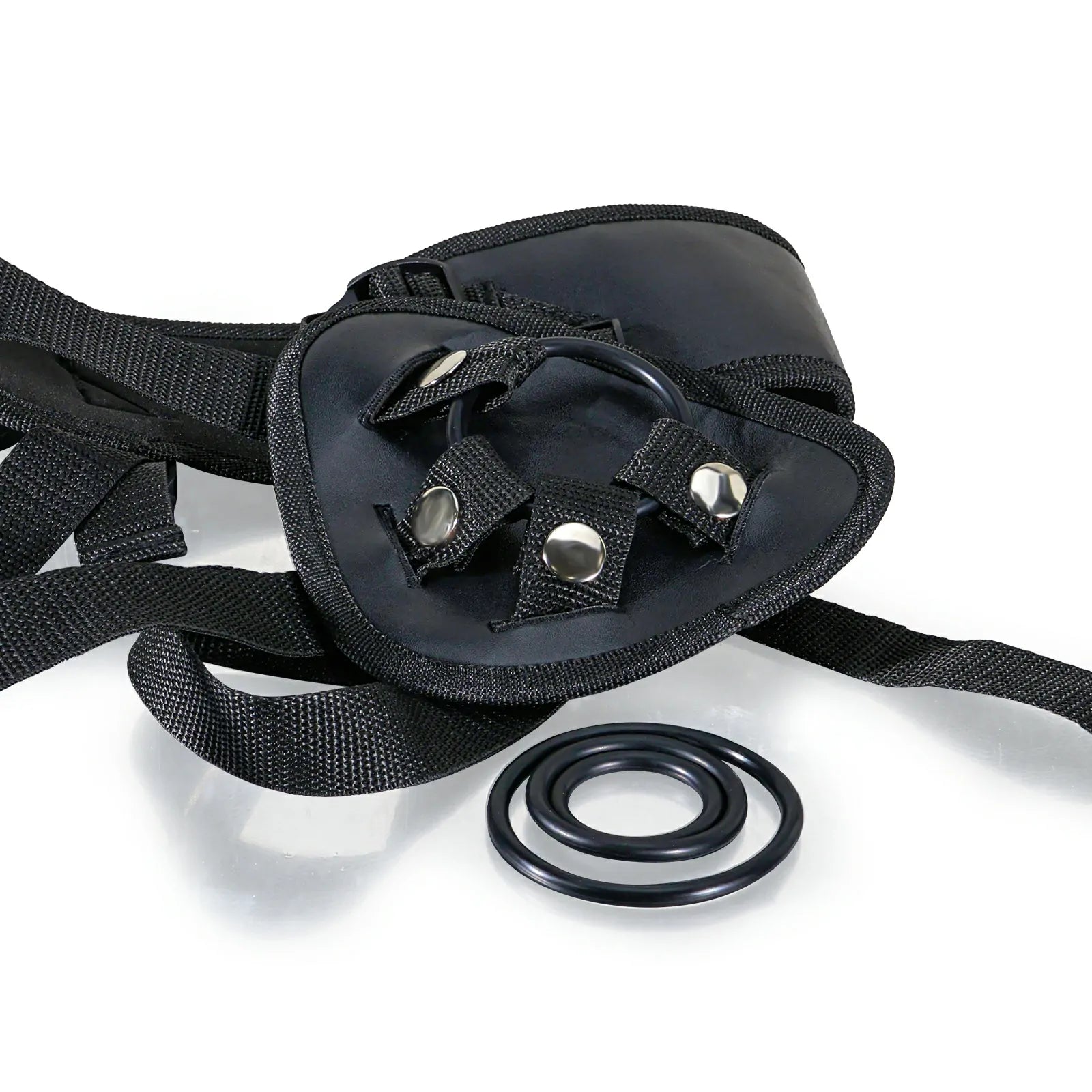 8.4” Realistic Soft Sliding Skin Strap on Dildo With Silicone Moving Balls