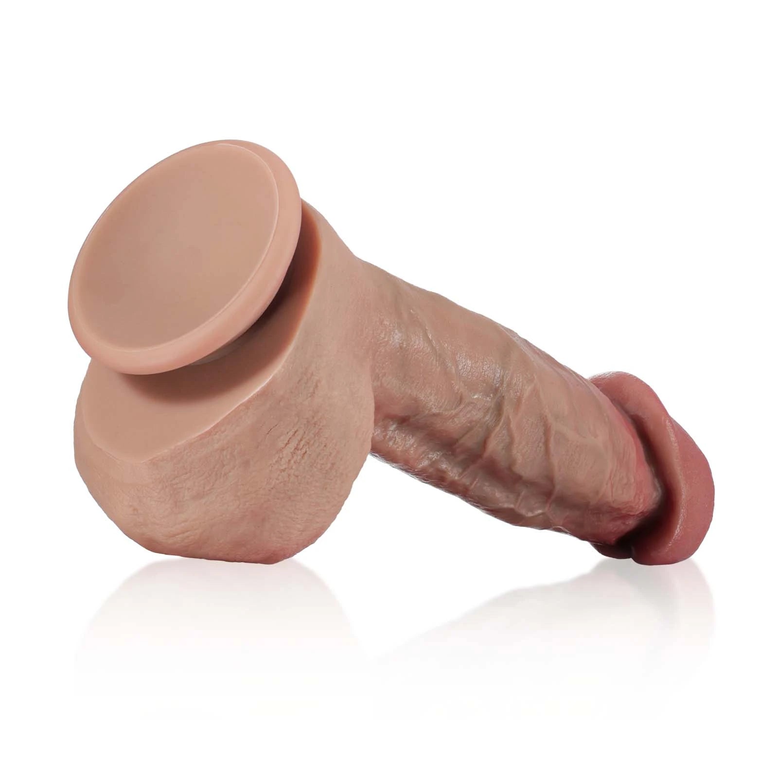 9" Thick Realistic Silicone Dildo with Suction Cup
