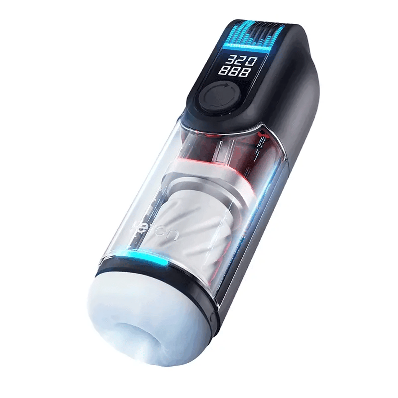 9 Voice & Scene Intelligent Auto Stroker Dual Heated Penis Trainer