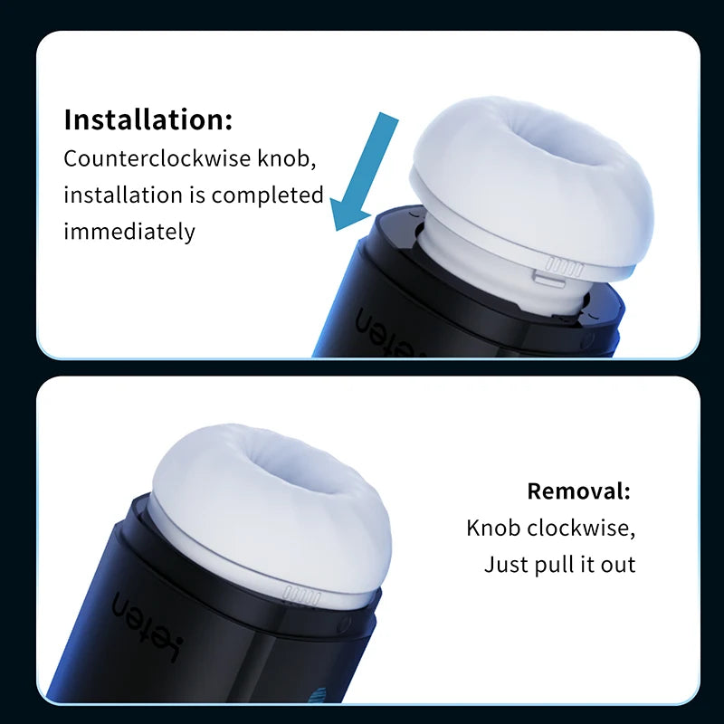 9 Voice & Scene Intelligent Auto Stroker Dual Heated Penis Trainer