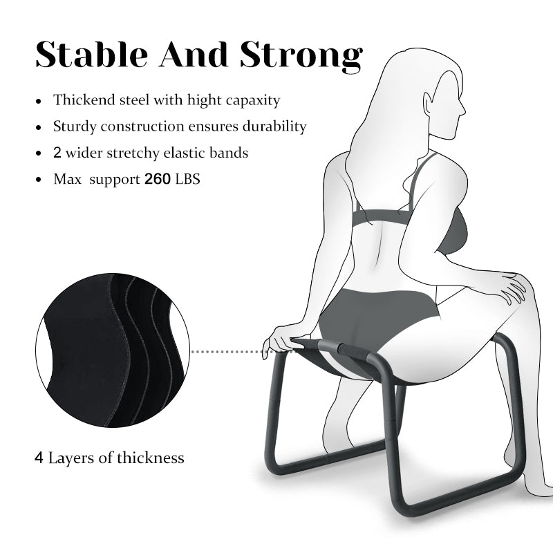 Adjustable Bouncing Sex Chair for Enhanced Position Support