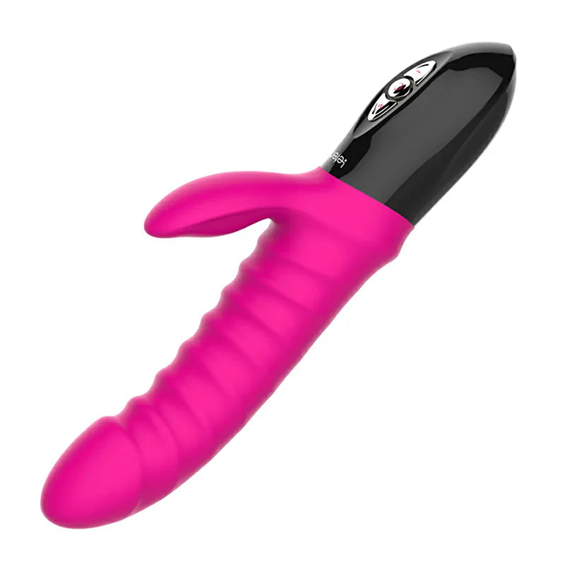 5 Modes Vibrating Silicone Heating Thrusting Vibrator