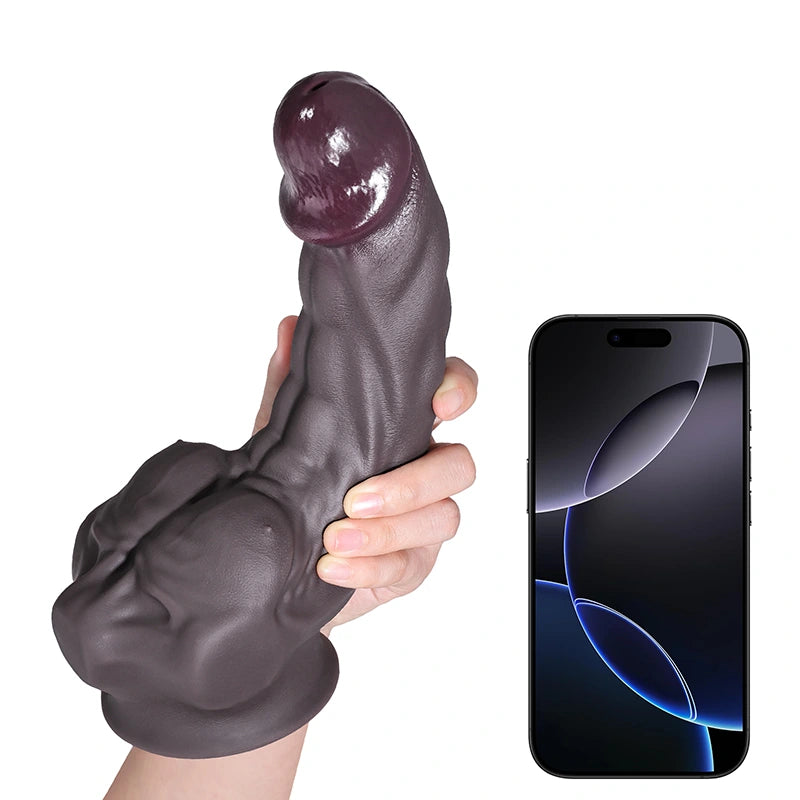 10.23" Inch Silicone Dildo with Chest Muscles