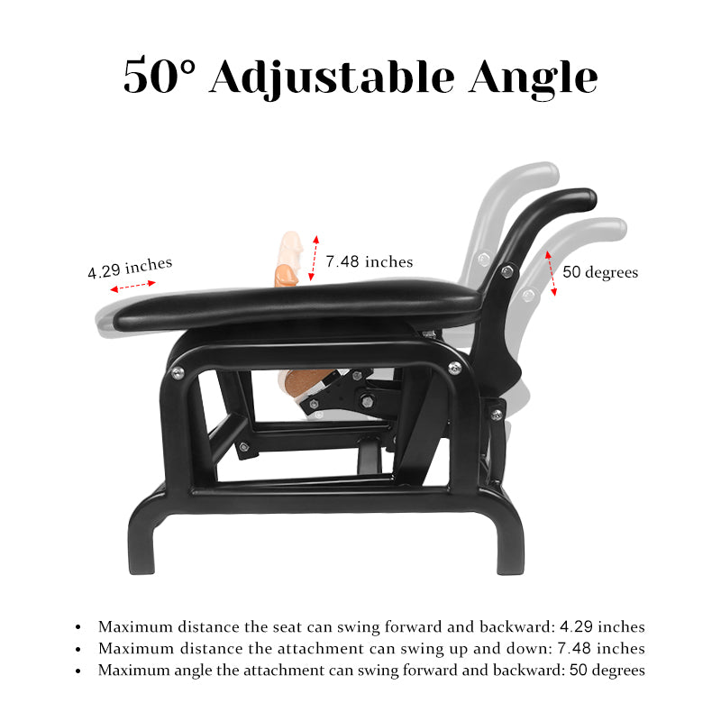 Heavy Hand Rocking Chair With Dildo