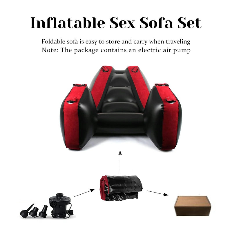Split Leg Type Inflatable Sex Pillow