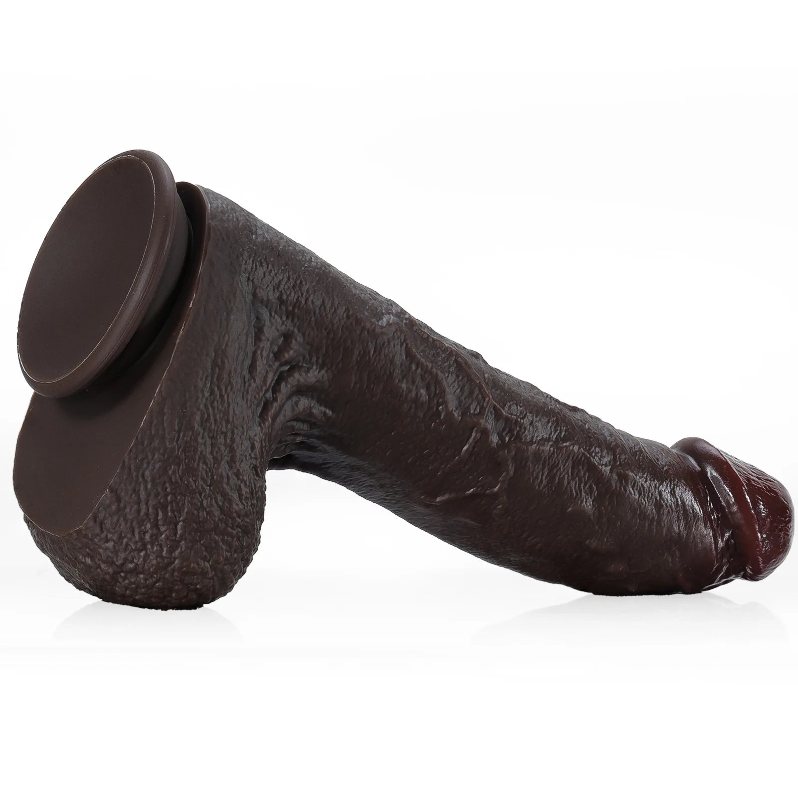 11" Black Silicone Large G-Spot Dildo