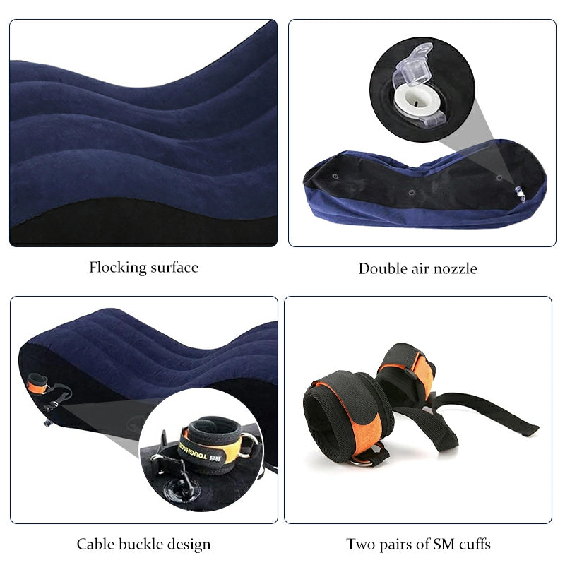 Portable Inflatable Sex Sofa Set