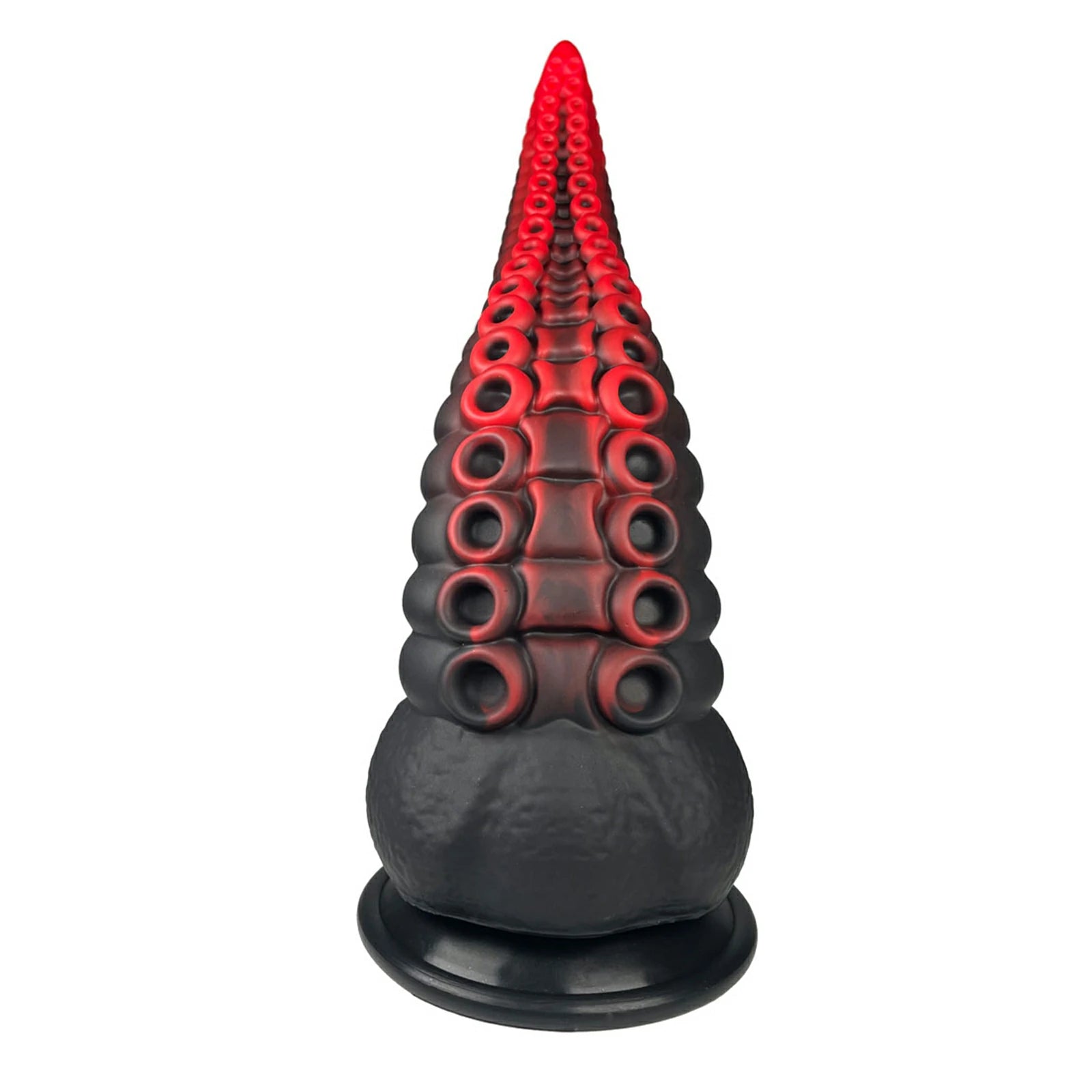 Realistic 9 Inch Tentacle Dildo Smooth Silicone Suction Base Intense Stimulation