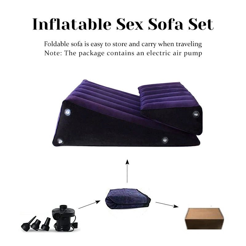 2Pcs Sex Wedge Position Pillows