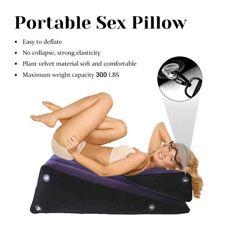 2Pcs Sex Wedge Position Pillows