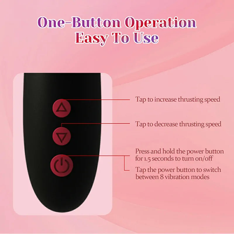 8 Frequency Vibrating & Tapping Thrusting Vibrator