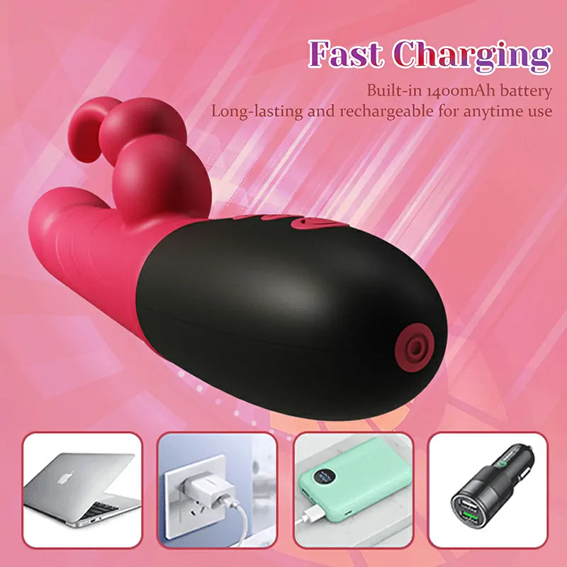 8 Frequency Vibrating & Tapping Thrusting Vibrator
