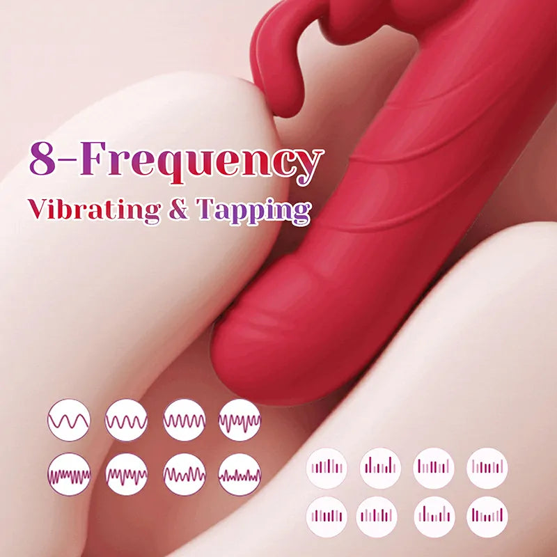 8 Frequency Vibrating & Tapping Thrusting Vibrator