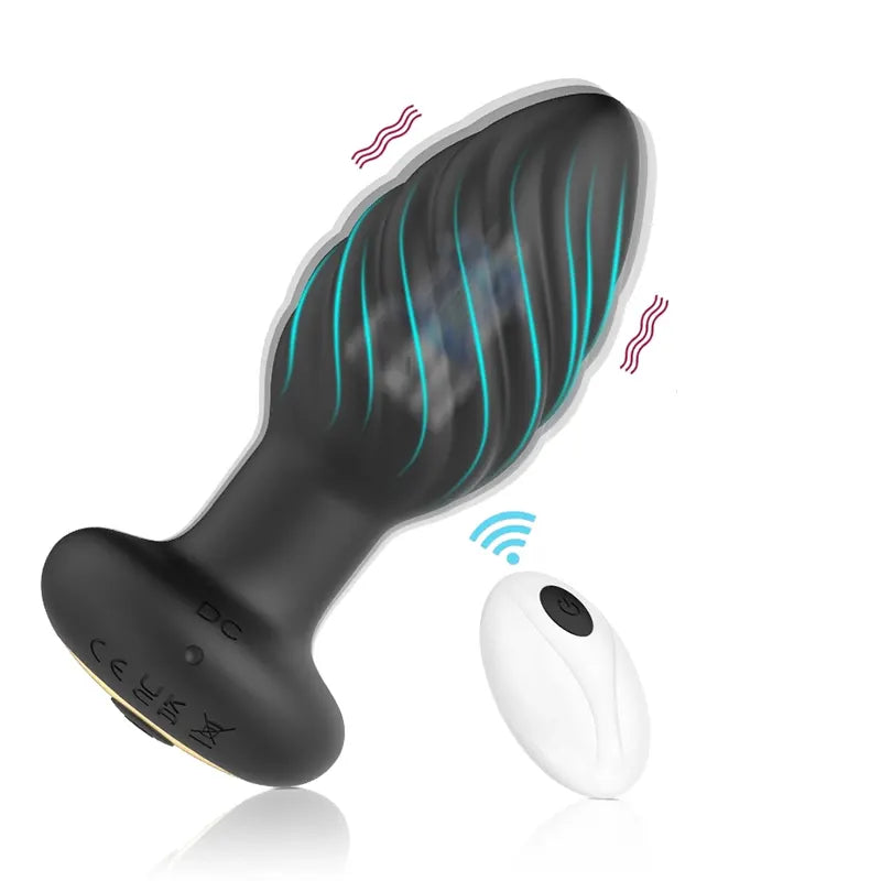 Butt Plug: 10 Vibration Wireless Remote Control