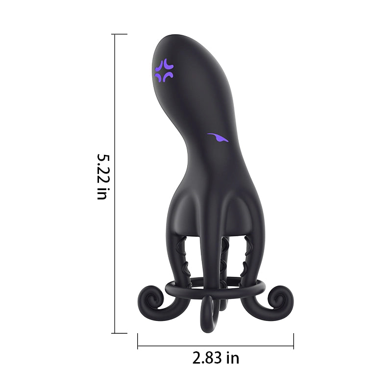 Octopus Glans Trainer with 10 Vibration Modes Male Sex Toy