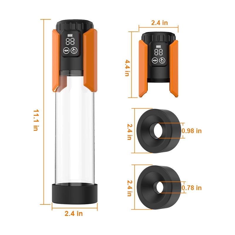 Waterproof Vacuum Pump with 5 Suction Intensities