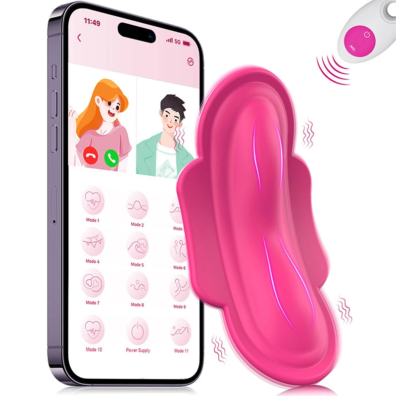 Remote Control Wearable Panty Vibrator - Lovetoyshub Remote Control Wearable Panty Vibrator - Lovetoyshub