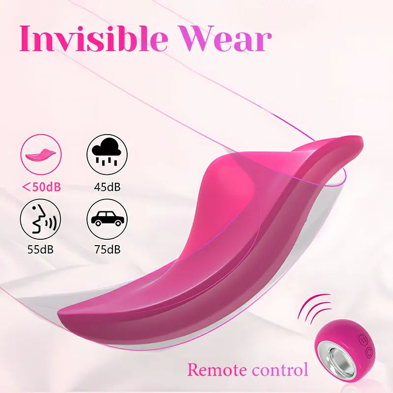 Wearable Panty Vibrator with 12 Vibrating Modes & Remote Control
