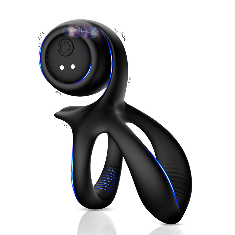 10-Mode Vibrating Penis Ring for Solo & Couples Play