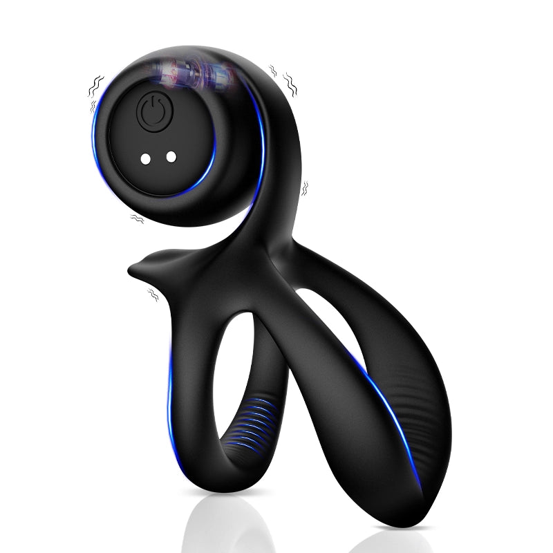 10-Mode Vibrating Penis Ring for Solo & Couples Play