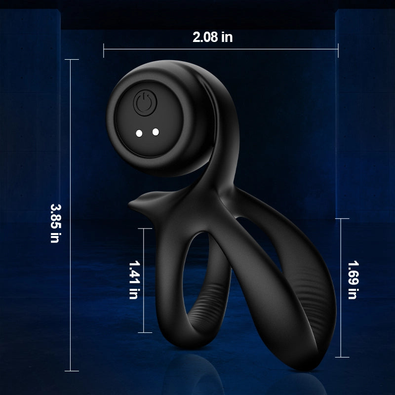 10-Mode Vibrating Penis Ring for Solo & Couples Play