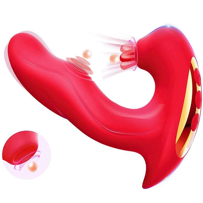 10 Vibration Slap Sucking G Spot Vibrator