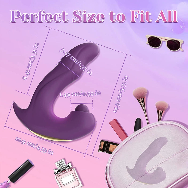 10 Vibration Slap Sucking G Spot Vibrator