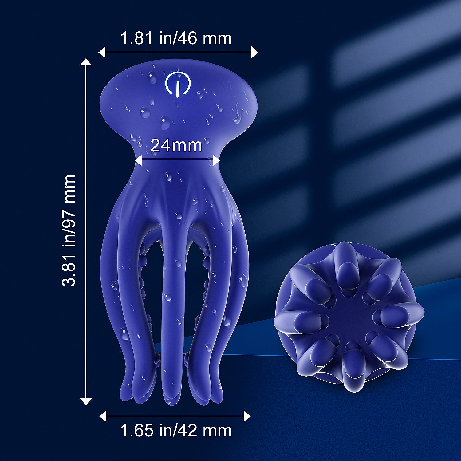 Glans Trainer 10 Vibration Octopus Tentacle Stimulator