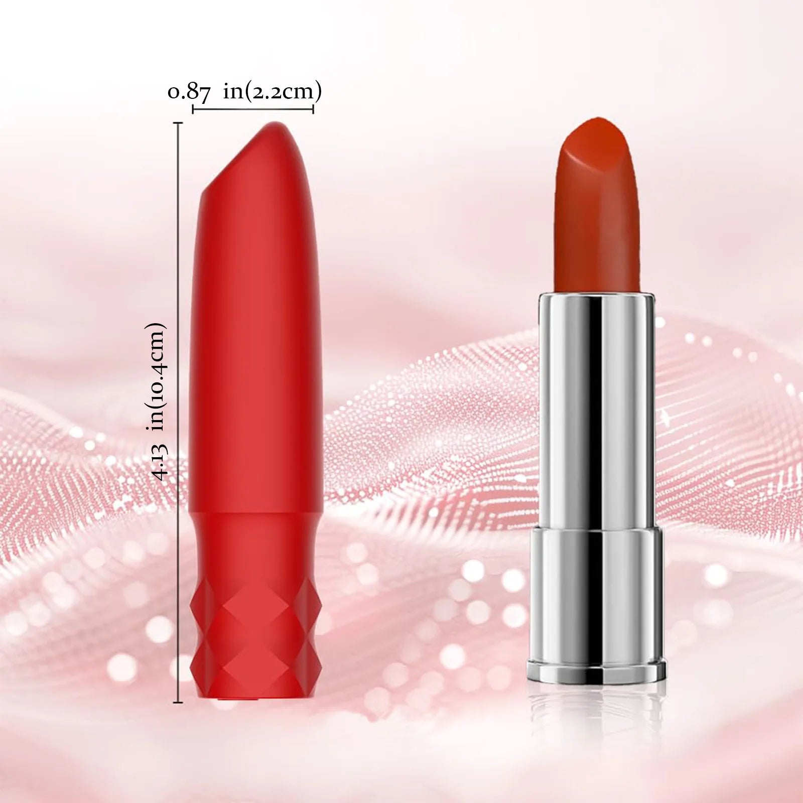 Lipstick Bullet Vibrator 10 Vibration Fast Rechargeable