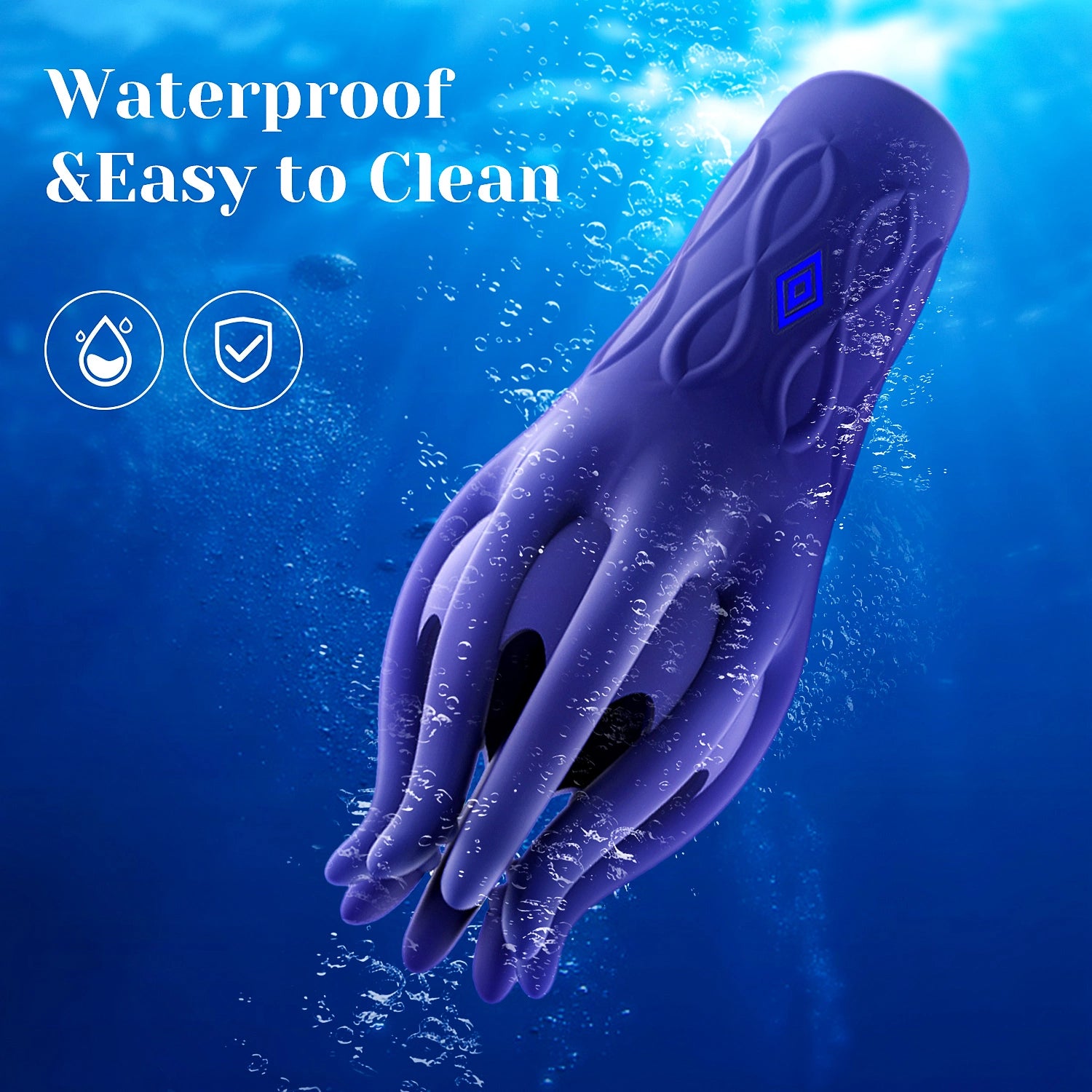 Glans Trainer with 10 Vibration Modes Squid Tentacle Design Stimulator