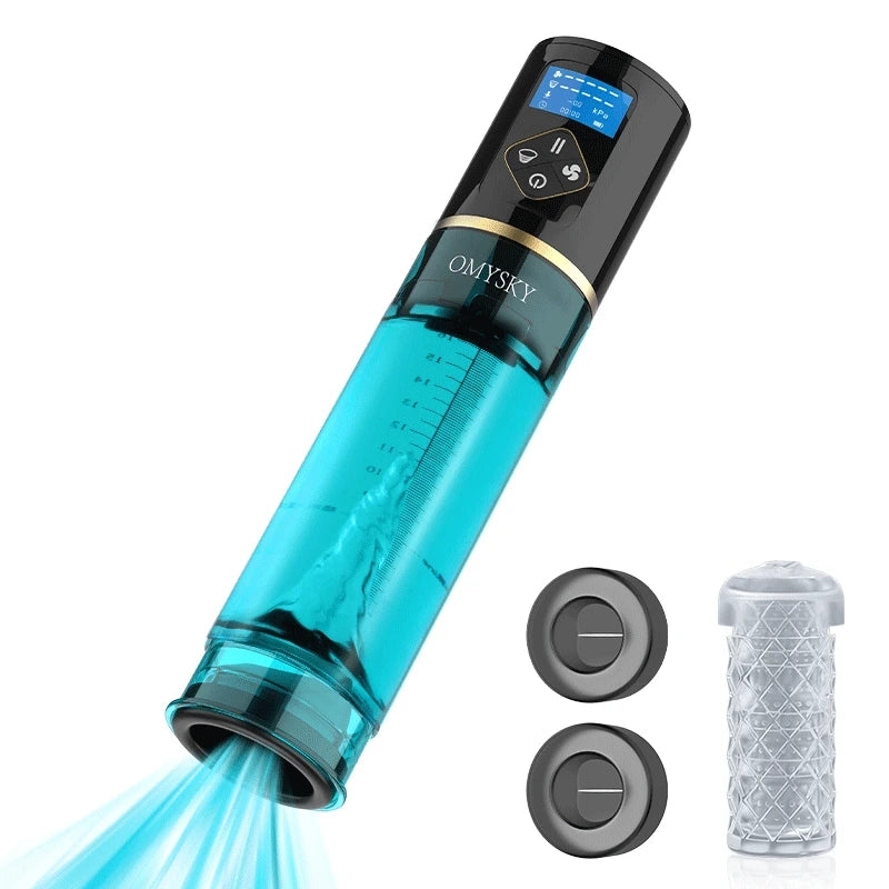 2 in 1 Automatic Male Masturbator Licking Vibrating Cup Penis Pump | lovetoyshub 2 in 1 Automatic Male Masturbator Licking Vibrating Cup Penis Pump | lovetoyshub