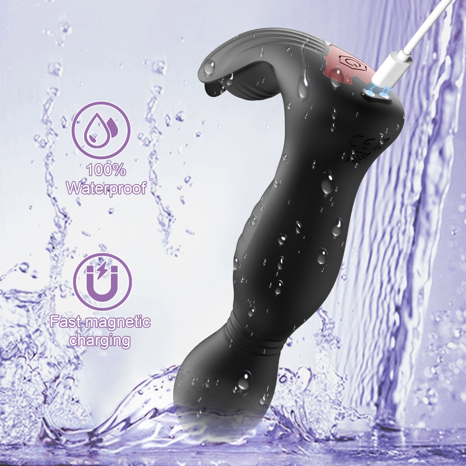 9-Mode Swinging & Licking Prostate Massager with App & Remote Control