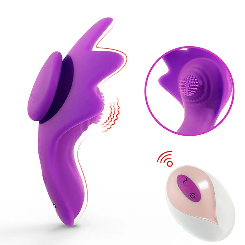 Remote Controlled Vibrator 10 Vibration Wearable Design