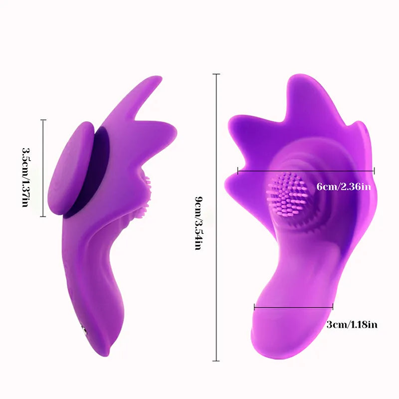 Remote Controlled Vibrator 10 Vibration Wearable Design
