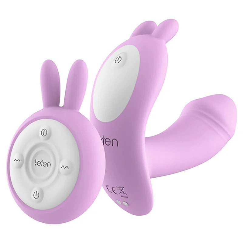 Leten Remote Vibrator 3 Speeds 7 Vibration Wearable
