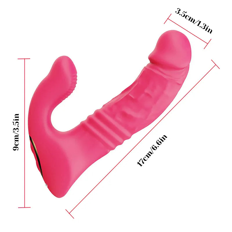 Wearable Remote Vibrator with App 10 Modes Vibration